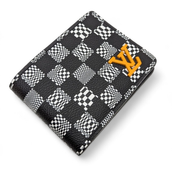 ✨️💎Super Rare .Authentic Louis Vuitton Damier Distorted Multiple Wallet - Picture 10 of 15